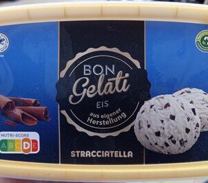 Bon Gelati Stracciatella Premium Eis 518g / 1000ml