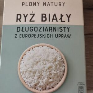 plony natury Ryż biały długoziarnisty z europejskich upraw 500g