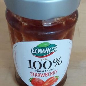 Łowicz Dżem 100% Owoców Truskawka 210g