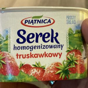 Piątnica Serek homogenizowany truskawkowy 150 g