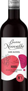 BONNE NOUVELLE Vin rouge sans alcool 750 ml