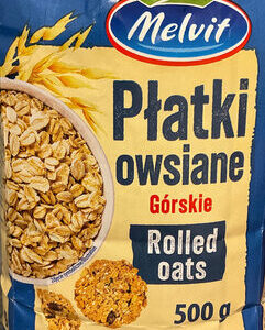 Melvit Płatki owsiane górskie 500g