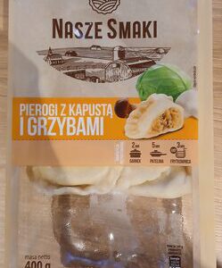 Nasze smaki Pierogi z kapustą i grzybami 400 g