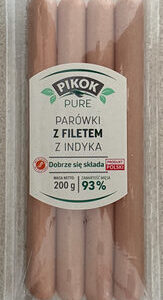 Lidl Parówki z filetem z indyka 200 g