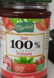 Maribel Dżem 100% z owoców Truskawka 220g