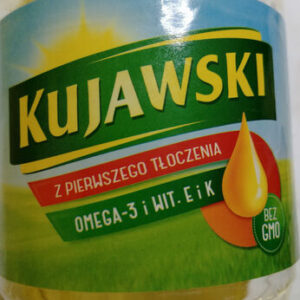 Kujawski Olej rzepakowy z pierwszego tłoczenia, filtrowany 1 l